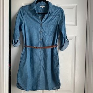 Denim dress